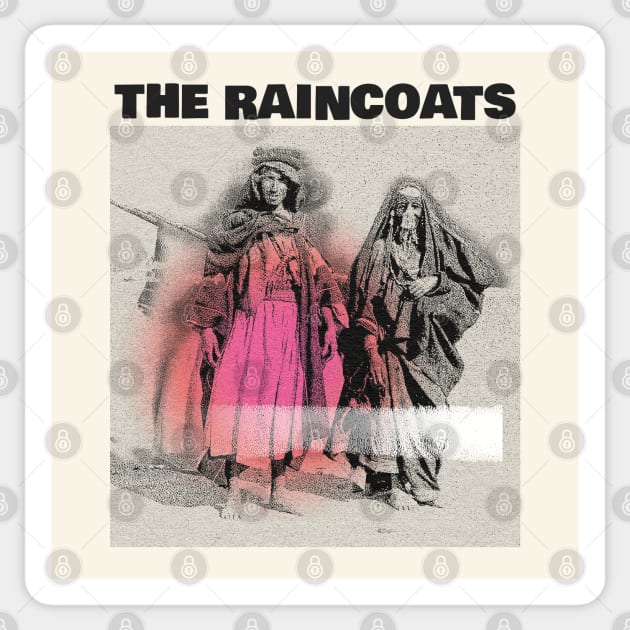 The Raincoats // Original Fan Art Design Sticker by CultOfRomance